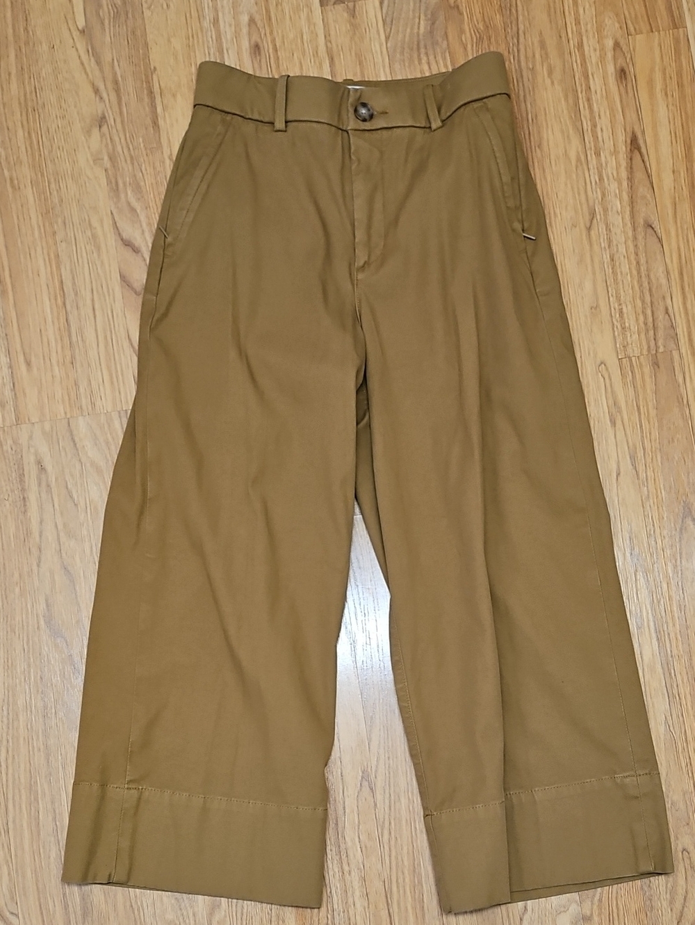 SPANXsupersmooth™ Stretch Twill Cropped Wide Leg Pant (Petite) NWOT